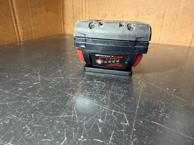 Rear view of Keepfast battery holder showing countersunk mounting holes